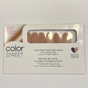 Color Street Giza Sands Nail Polish Strips, unopened packaging